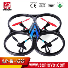 4.5Channel RC quadcopter 4-axis ufo avion 2.4G extérieur rc quadcopter hélicoptère avec 2 modèle WL-V393